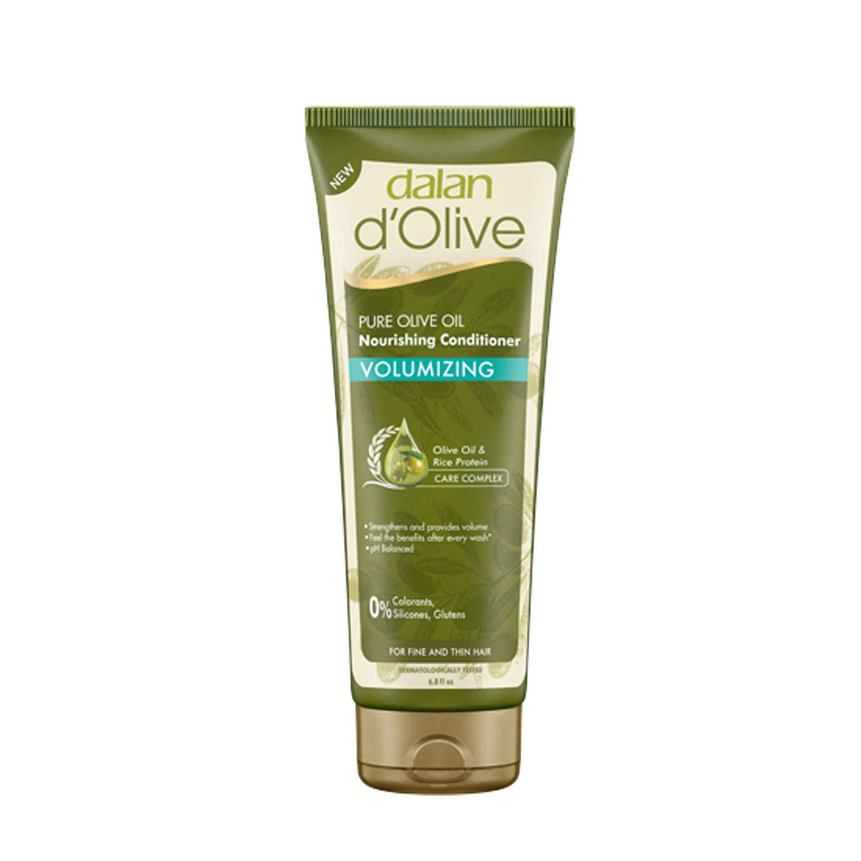 6x Dalan d'Olive Volumizing Conditioner 200ml, VoordeligInslaan.nl