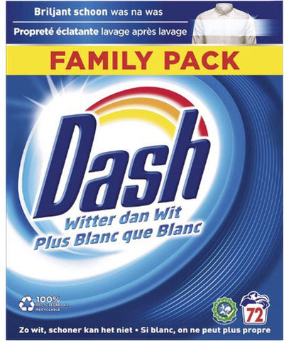 Dash Waspoeder Witter dan Wit 4,6kg