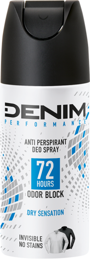 12x Denim Dry Sensation 72H Deospray 150ml, VoordeligInslaan.nl