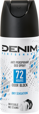 12x Denim Dry Sensation 72H Deospray 150ml
