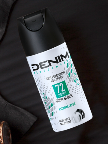 12x Denim Extreme Fresh 72H Deospray 150ml