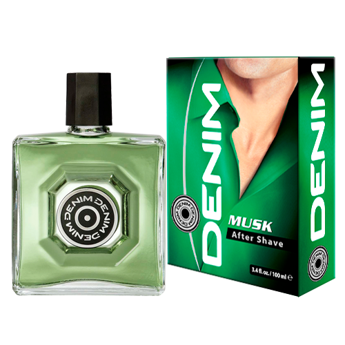 4x Denim Musk Aftershave 100ml, VoordeligInslaan.nl