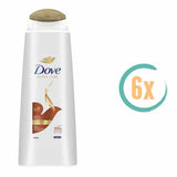 6x Dove Anti Frizz Shampoo Ultra Care XL 400ml