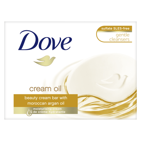24x Dove Argan Oil Cream Bar 100gr