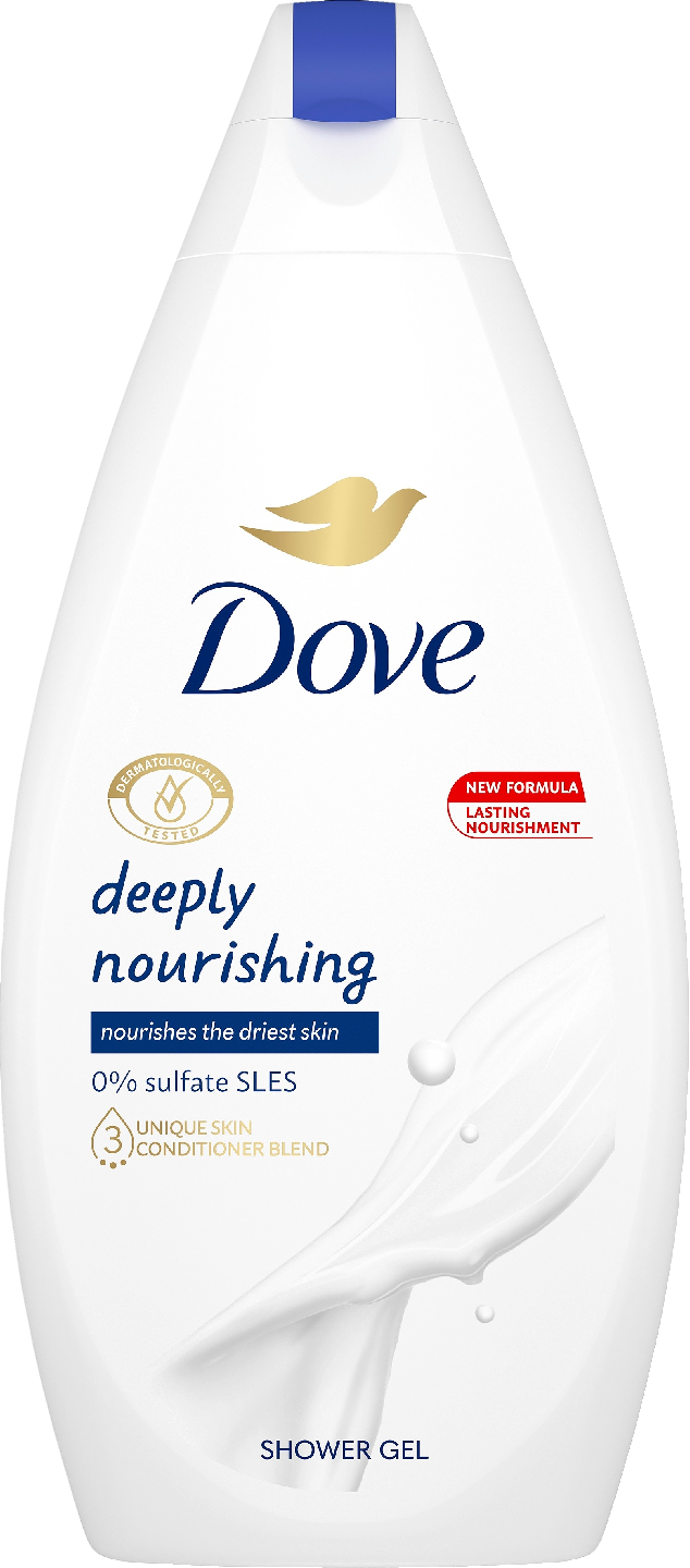 6x Dove Deeply Nourishing Douchegel 450ml