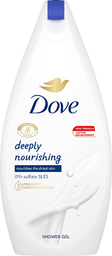6x Dove Deeply Nourishing Douchegel 450ml