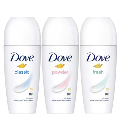 Dove Deoroller Try-out Voordeelpakket 3-Delig