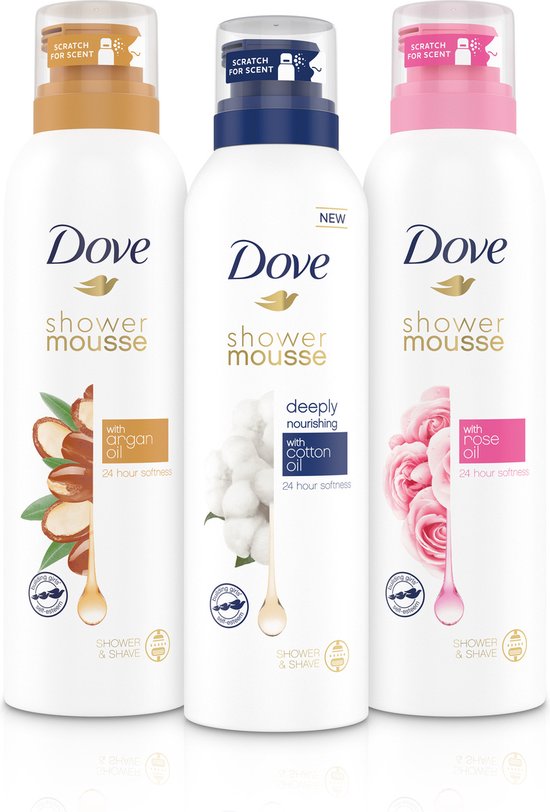 Dove Doucheschuim Voordeelpakket B 3-delig