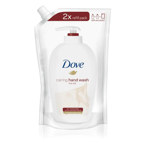 10x Dove Fine Silk Handzeep Navulling 500ml
