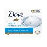 48x Dove Exfoliating Cream Bar 90gr