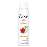6x Dove Granaatappel Deospray 150ml