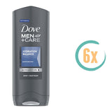 6x Dove Hydration Balance Douchegel 250ml