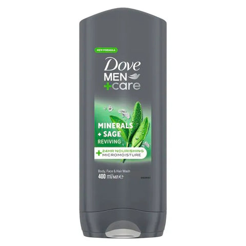 6x Dove Elements Minerals & Sage Douchegel 400ml