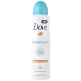 6x Dove Mineral Touch Deospray 150ml