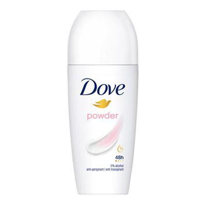 6x Dove Powder Deoroller 50ml