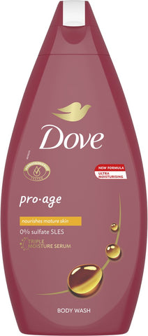6x Dove Pro Age Douchegel 450ml