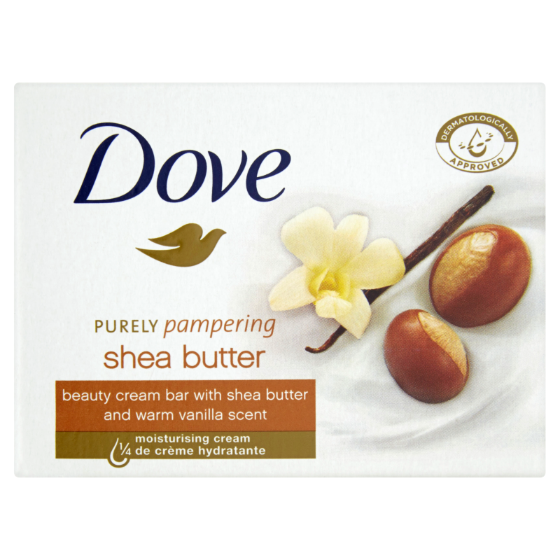 12x Dove Sheabutter Vanilla Cream Bar 100gr, VoordeligInslaan.nl