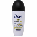 6x Dove Invisible Dry 48h Deoroller 50ml