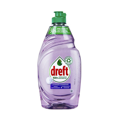 10x Dreft Lavendel & Rozemarijn Afwasmiddel 450ml