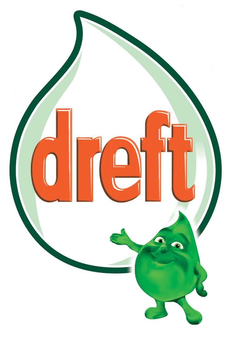 8x Dreft Max Power Lemon Afwasmiddel 370ml, VoordeligInslaan.nl
