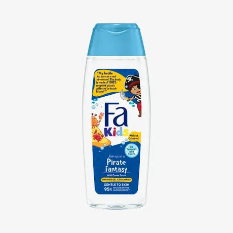 5x Fa Kids Pirate Fantasy Douchegel & Shampoo 250ml