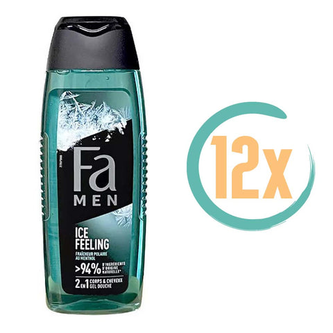 12x Fa Ice Feeling 2in1 Douchegel 250ml