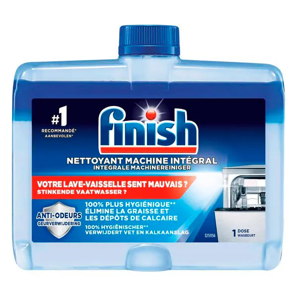 4x Finish Vaatwasmachine Reiniger Original 250ml