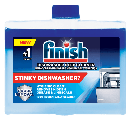 4x Finish Vaatwasmachine Reiniger Original 250ml