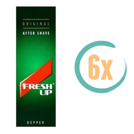 6x Fresh Up Aftershave Depper 100ml, VoordeligInslaan.nl
