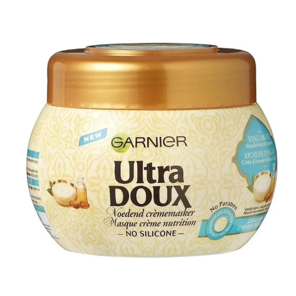 6x Garnier Ultra Doux Rijke Argan Haarmasker 300ml
