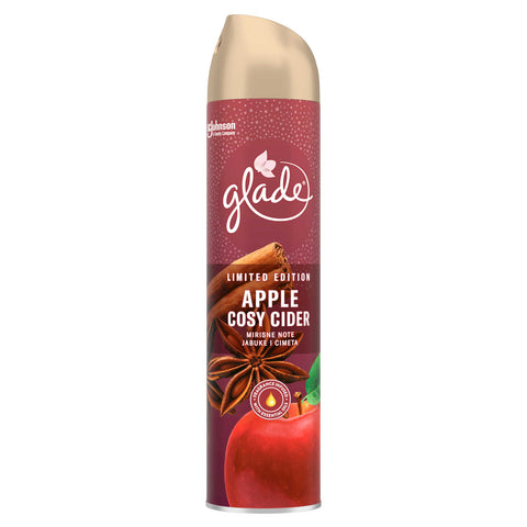 6x Glade Apple Cosy Cider Luchtverfrisserspray 300ml