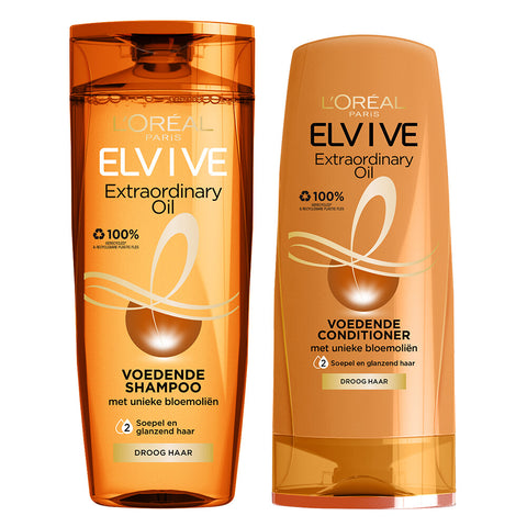 L'Oréal Elvive Extraodinary Oil Voordeelpakket 2-delig