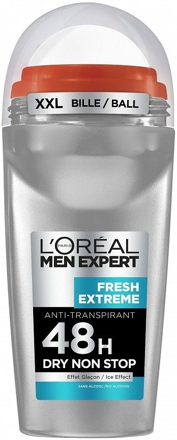 6x L'Oréal MEN Expert Fresh Extreme Deoroller 50ml, VoordeligInslaan.nl