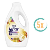 5x Lenor Orchidee & Vanilla Color Wasmiddel 950ml