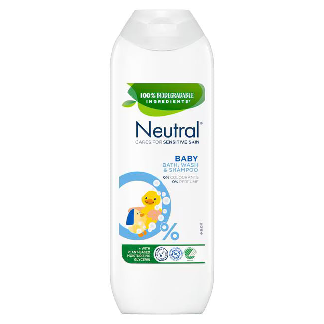 6x Neutral Baby Bad & Shampoo 250ml
