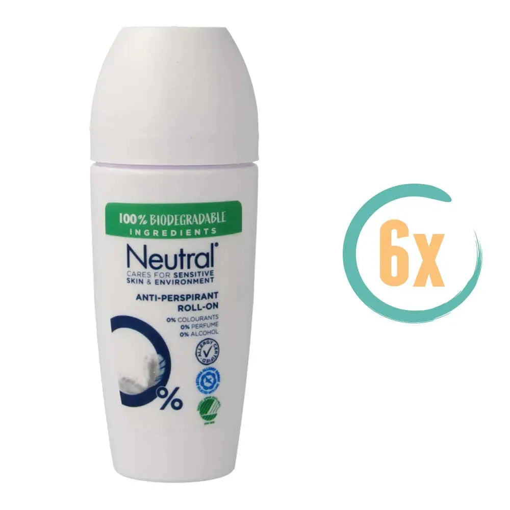 6x Neutral Anti Perspirant Deoroller 50ml