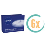 6x Nivea Creme Care Zeep 100g