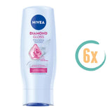 6x Nivea Diamond Gloss Conditioner 200ml
