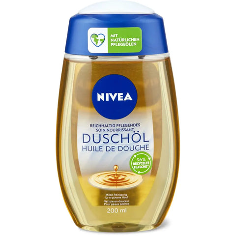 6x Nivea Douche Olie 200ml