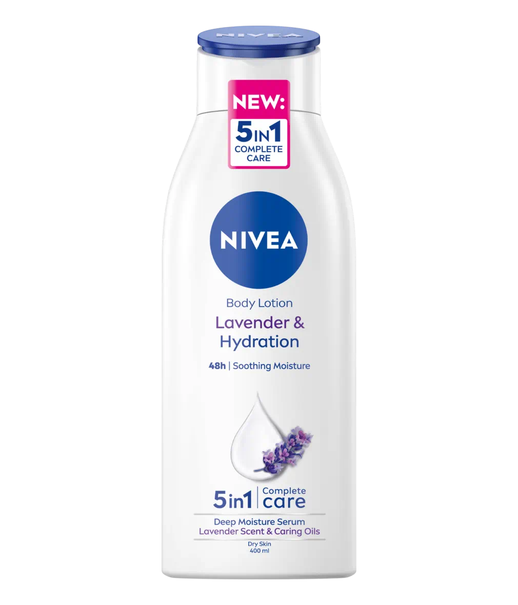 6x Nivea Lavendel & Caring Oils Bodylotion 400ml