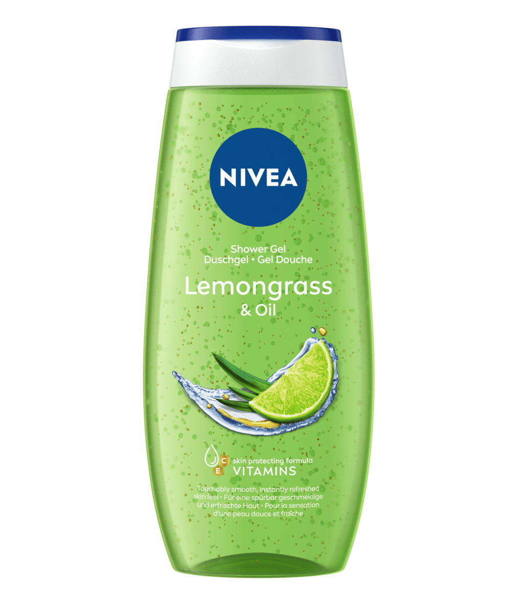 6x Nivea Lemongrass & Oil Douchegel 250ml