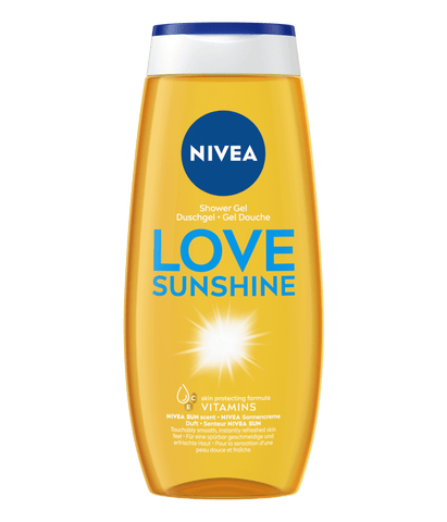 6x Nivea Love Sunshine Douchegel 250ml