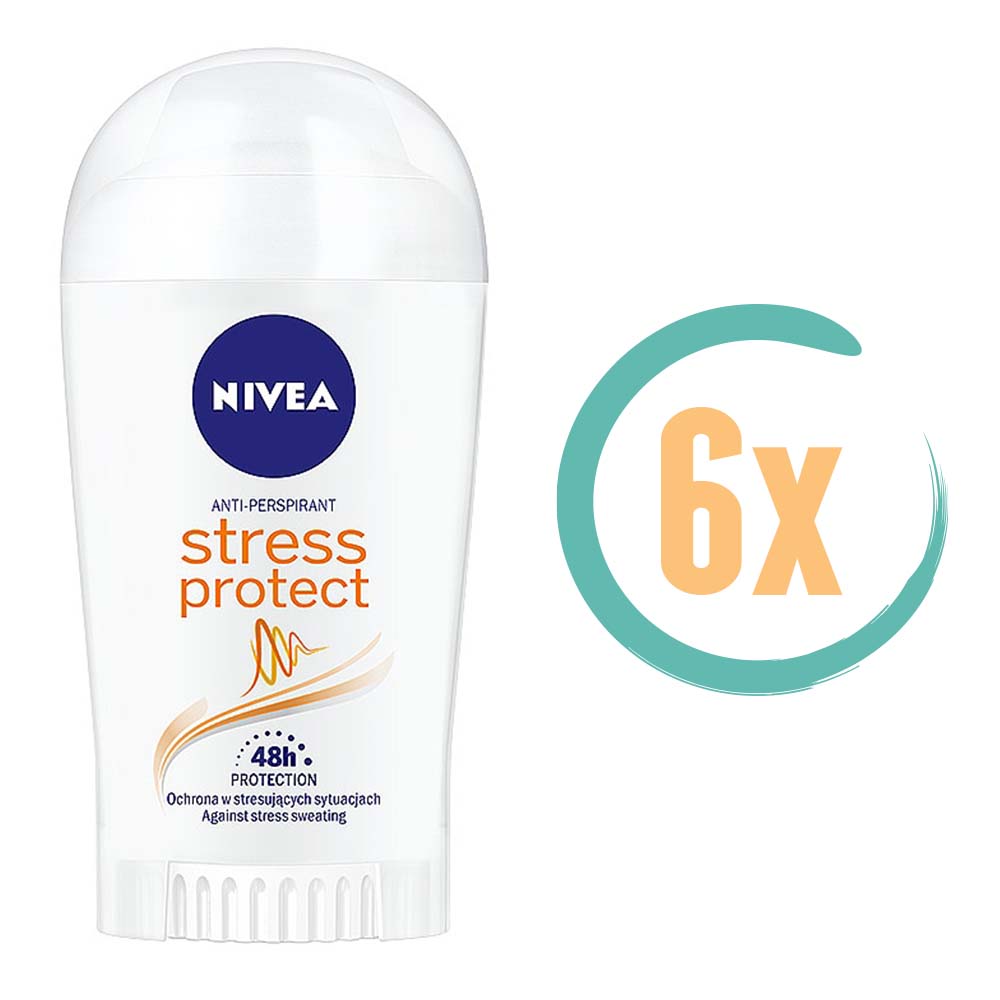 6x Nivea Stress Protect Deostick 40ml