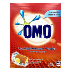 Omo Waspoeder Natural Soap & Touch Of Lemon 5kg