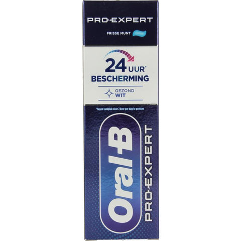 12x Oral-B Pro-Expert Gezond Wit Tandpasta 75ml