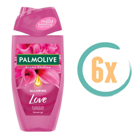 6x Palmolive Alluring Love Douchegel 250ml
