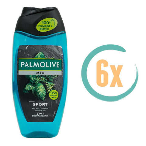6x Palmolive Men Sport Douchegel 250ml