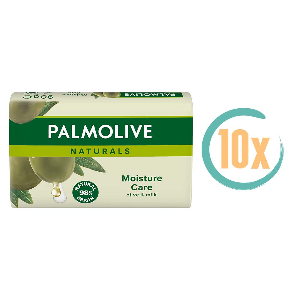 10x Palmolive Olive & Milk Zeep 90gr
