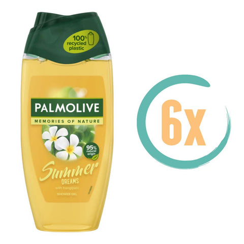 6x Palmolive Summer Dreams Douchegel 250ml
