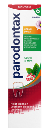 4x Parodontax Herbal Twist Tandpasta 75ml